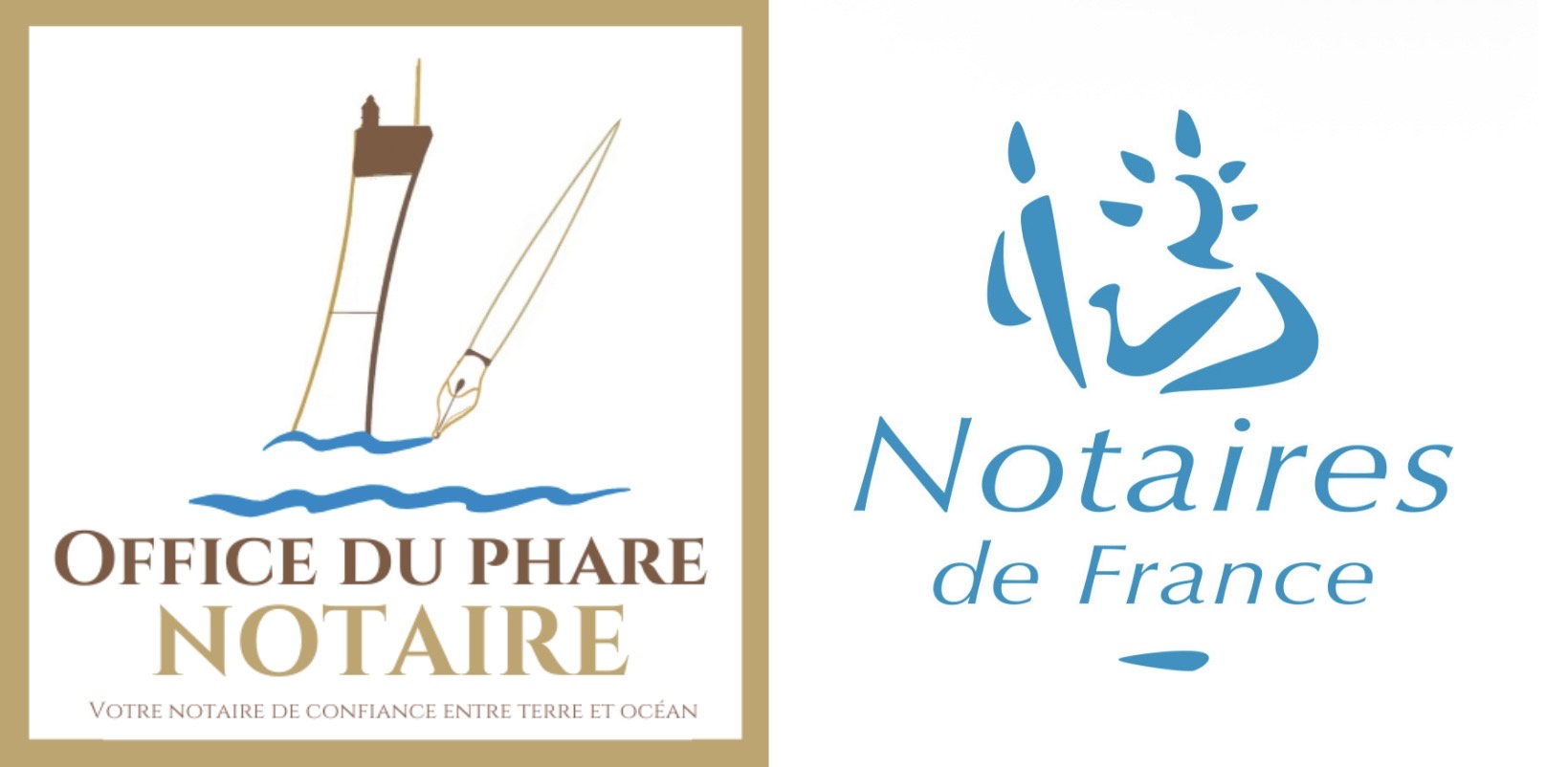 logo notaire Stephanie Dersoir Office du phare La Turballe